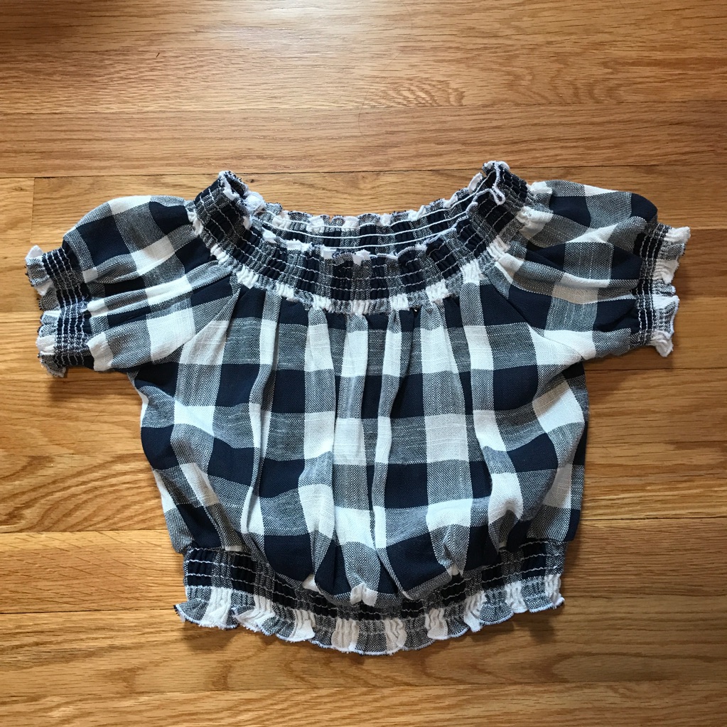 Show Me Your Mumu Gigi Smocky Top Size Xs